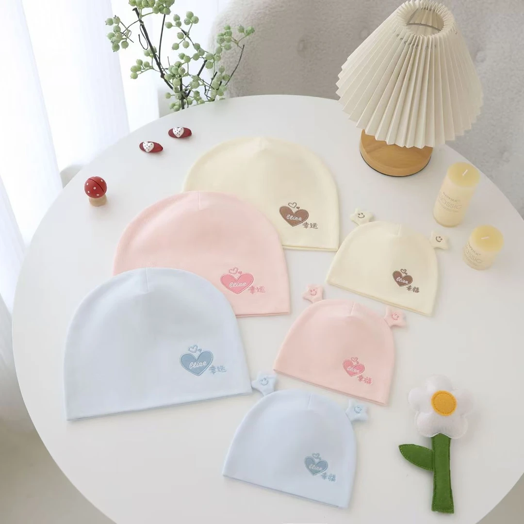 【直播专享】双层棉亲子帽婴儿宝宝新生儿纯棉帽子秋冬婴幼儿婴儿帽