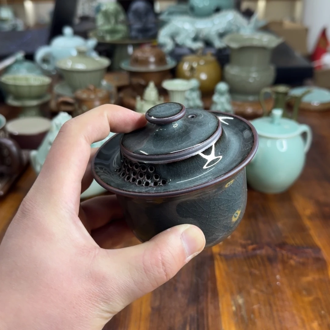小仲青瓷茶器微瑕7075