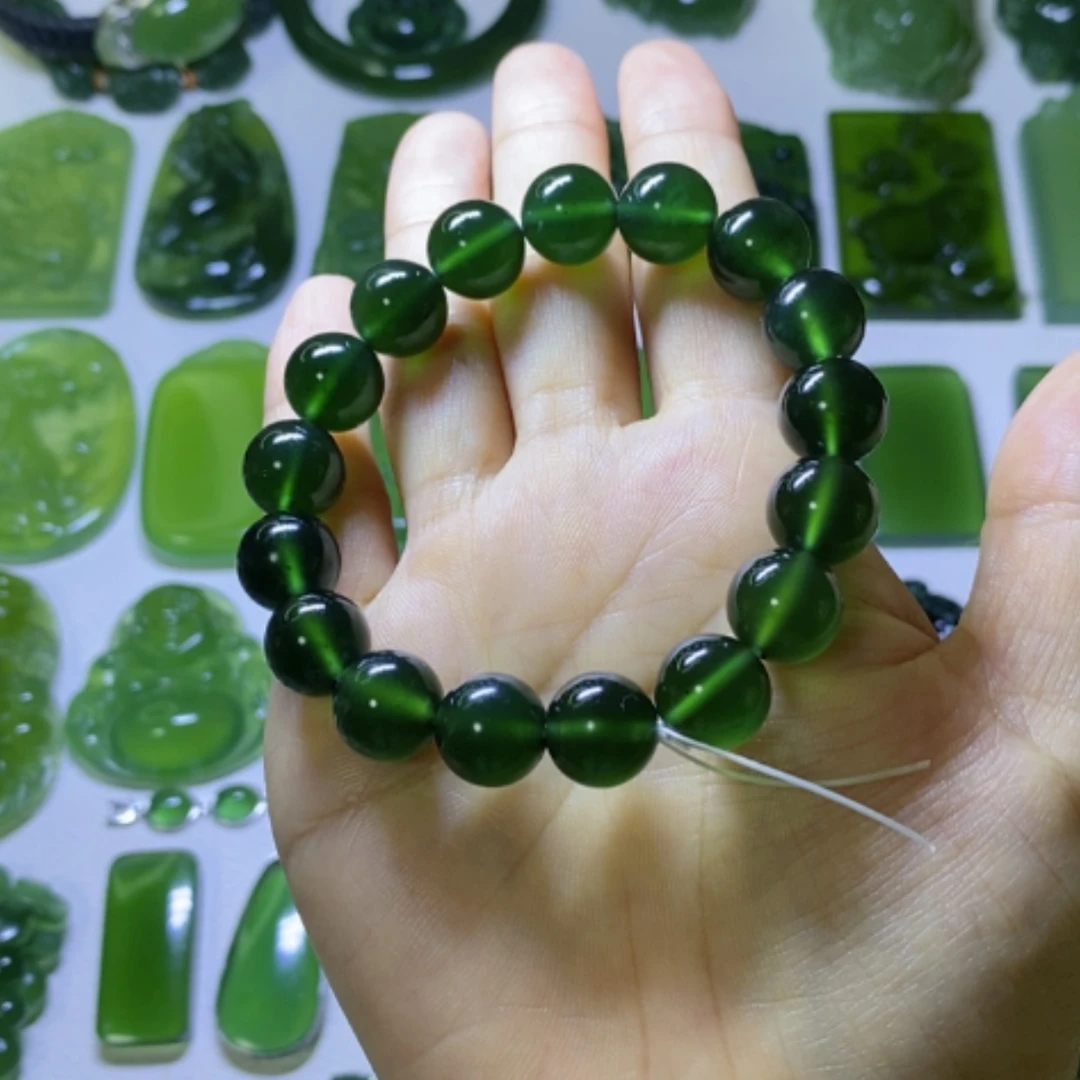 【闪购商品】未镶嵌蛇纹石玉手链程****森