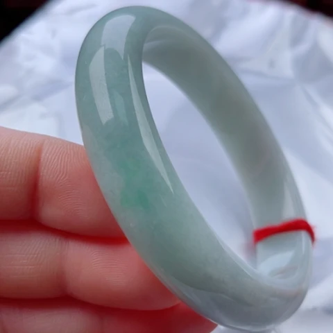 翡翠手镯未镶嵌正58.5