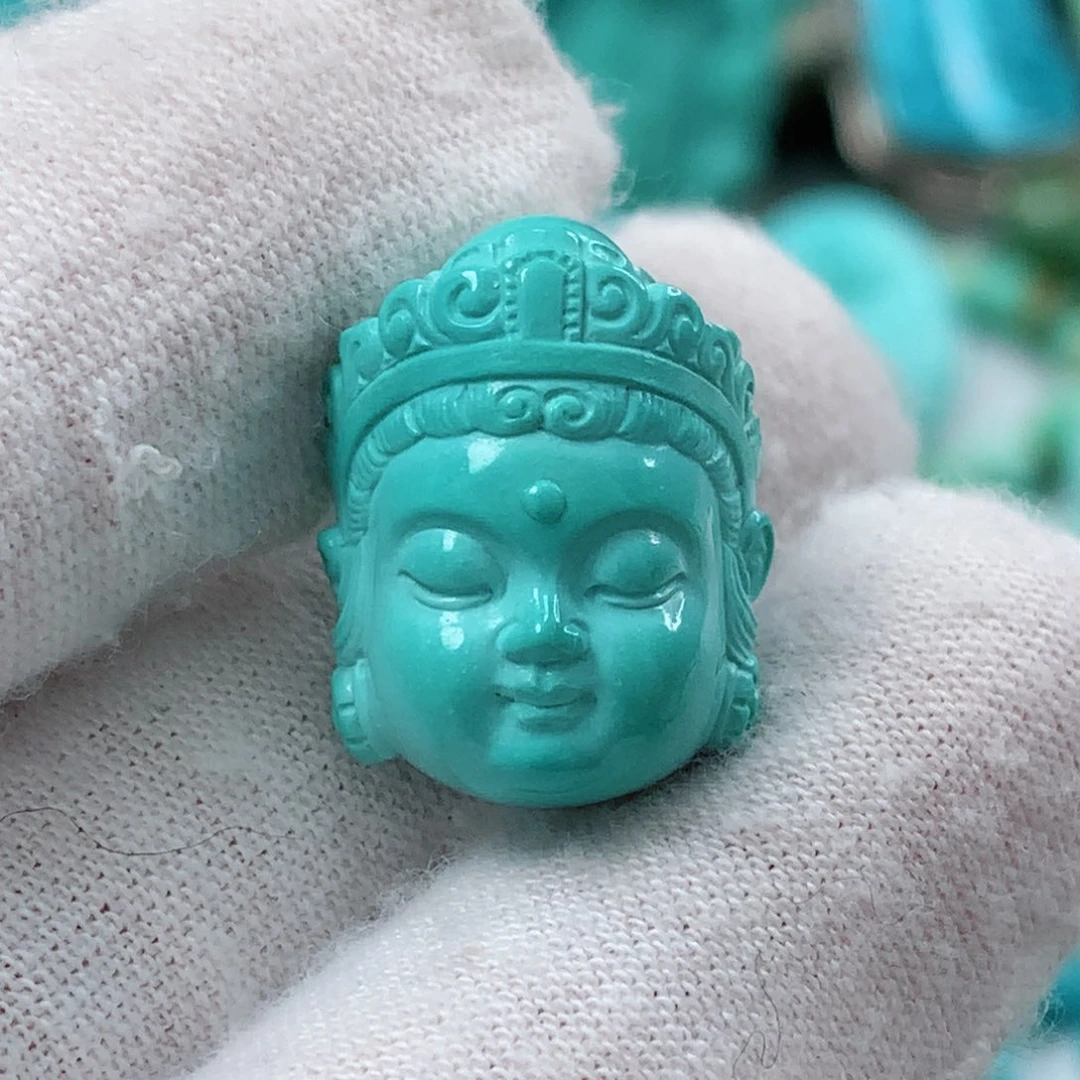 绿松石珠宝奇石未镶嵌