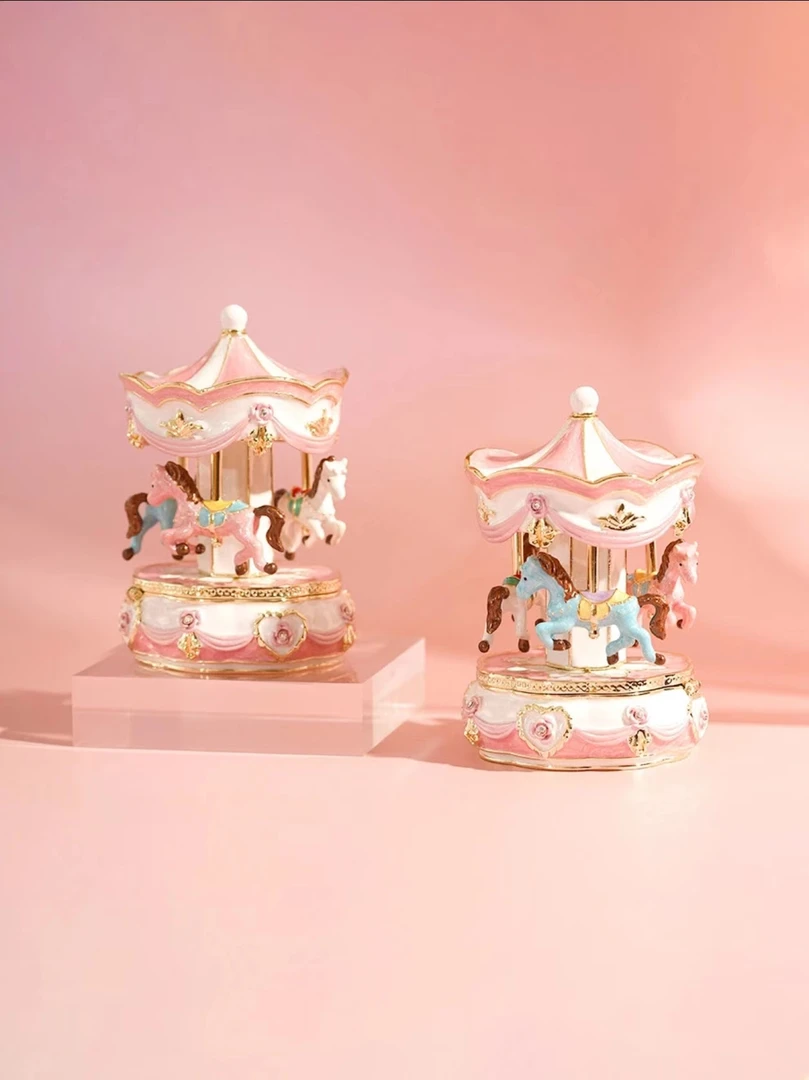 【可换款】高品珐琅彩珠宝收纳珐琅彩饰品盒家居摆件