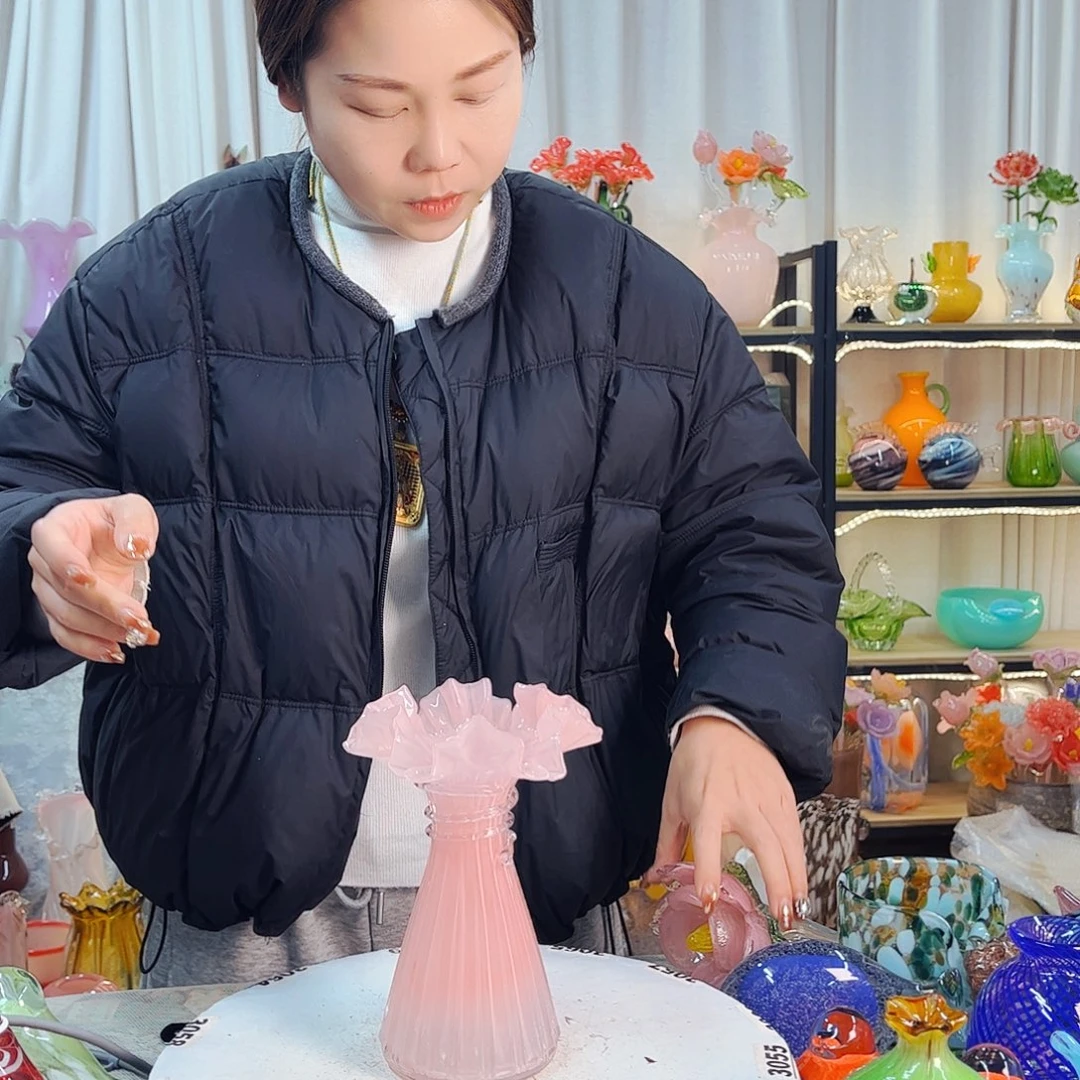 粉瓶家悦琉璃工艺品