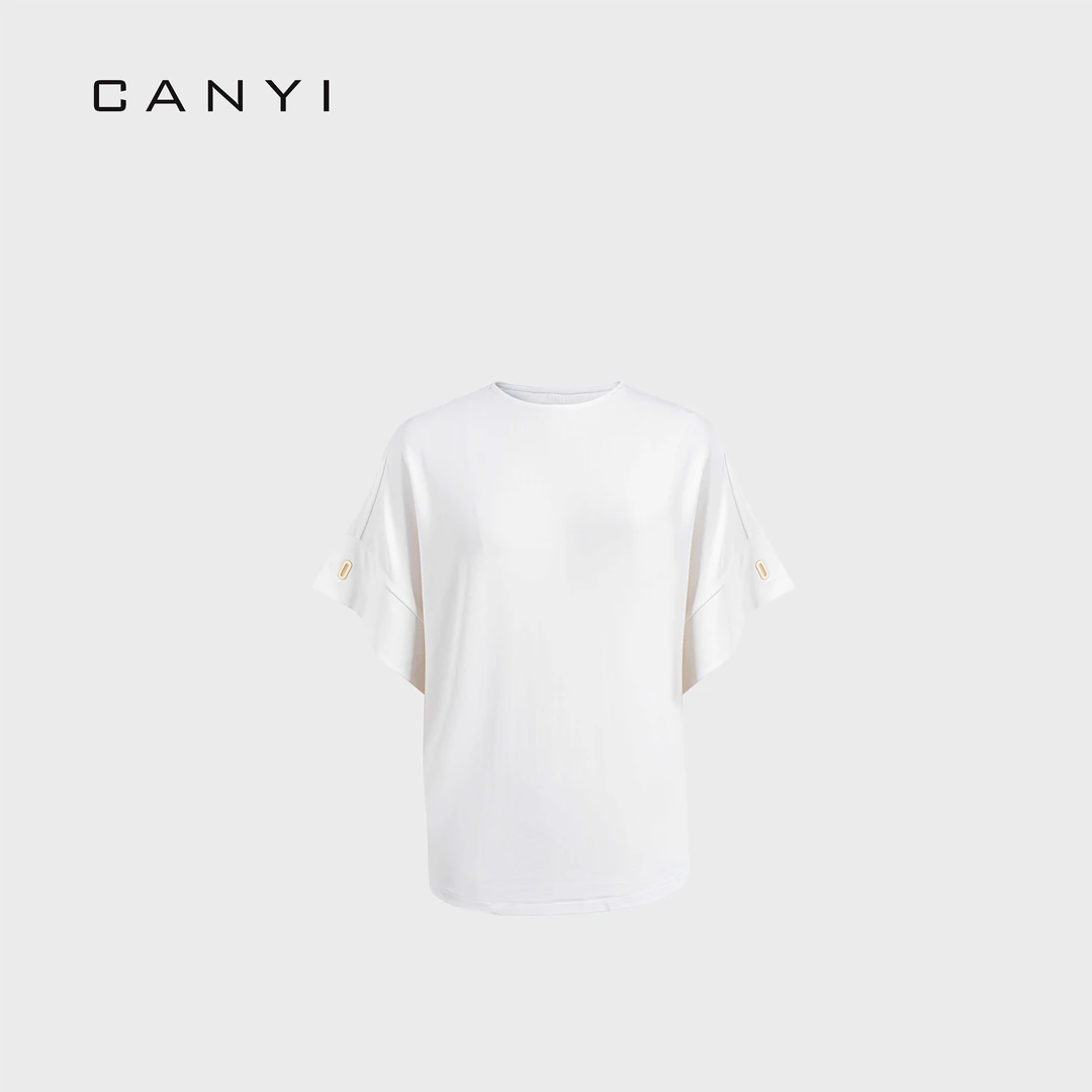 【CY璨衣】清凉一夏 超高克重冰丝宽松短袖上衣01-25070901