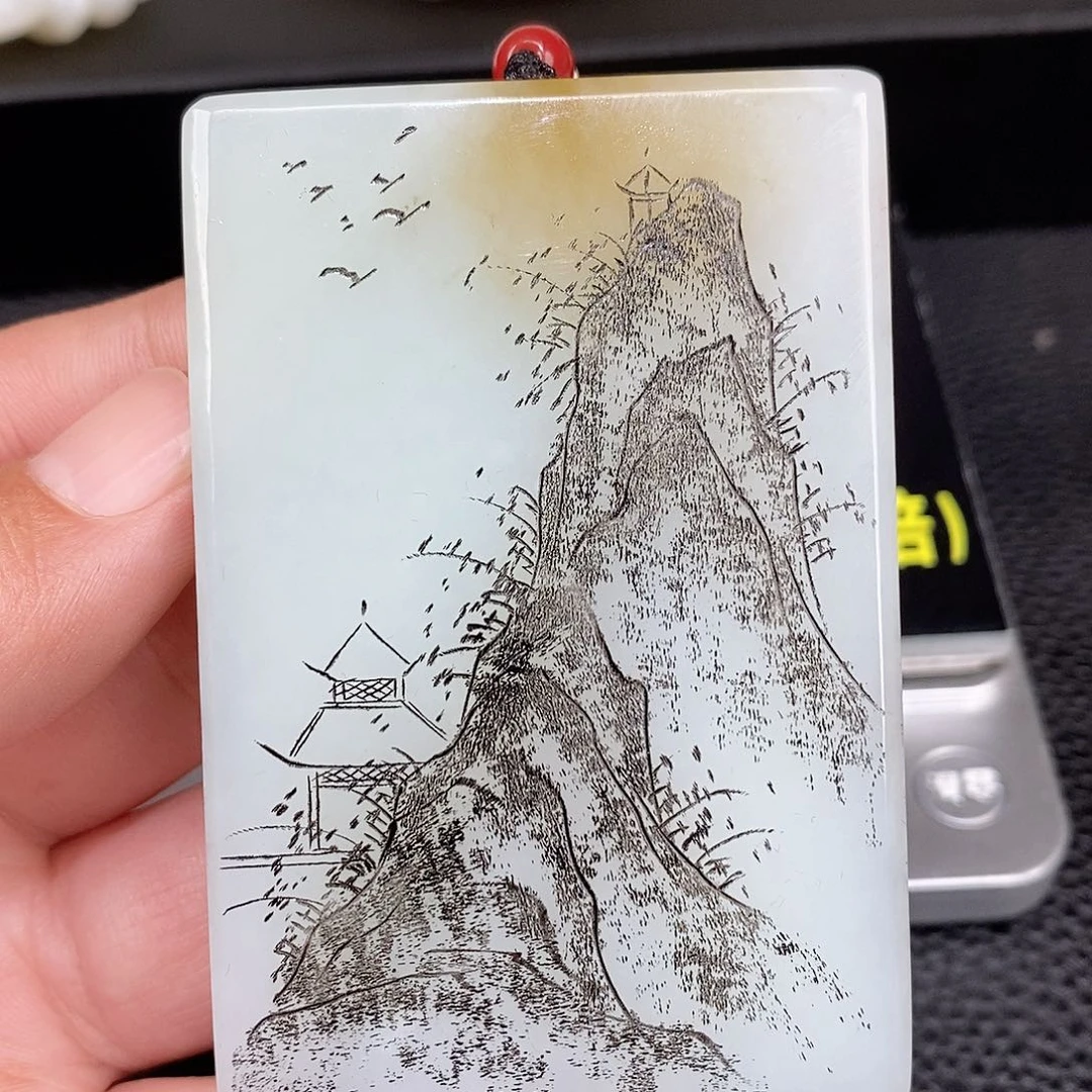 颈饰未镶嵌和田玉
