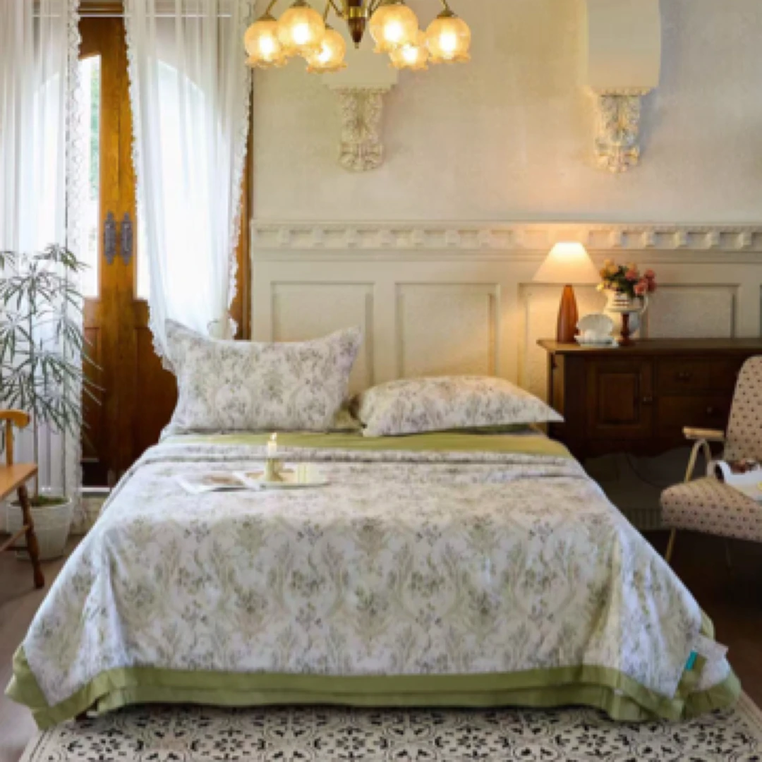 天丝盖被 三件套莱赛尔天丝软凉席多功能床盖系列