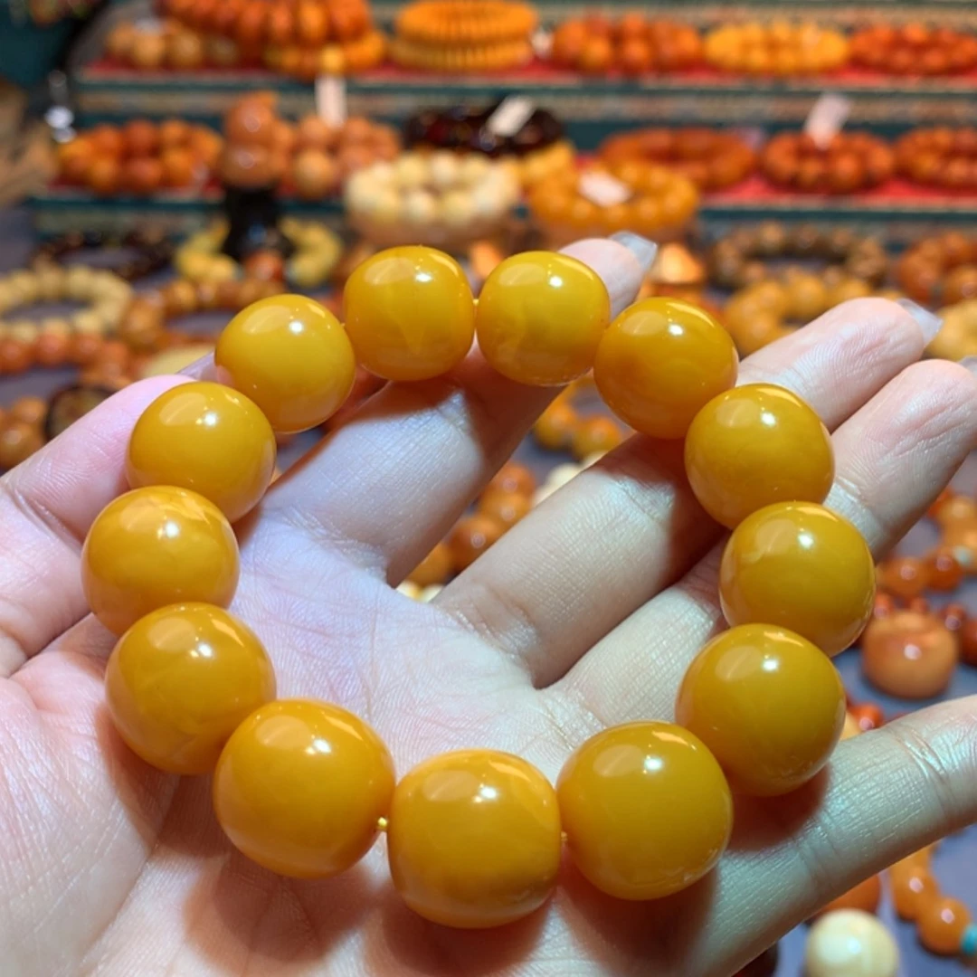 【闪购商品】未镶嵌蜜蜡手串?***蜜蜡手串