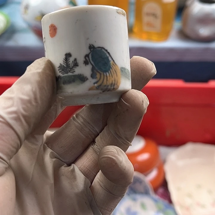 瓷片李英歌瓷器满19.9包邮