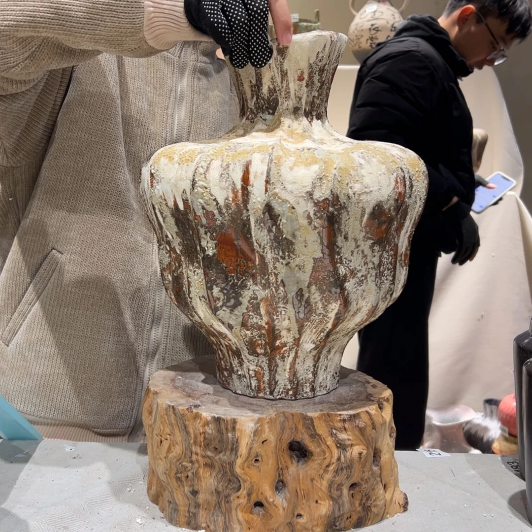 景德镇高温陶瓷363花瓶摆件花瓶摆件花瓶