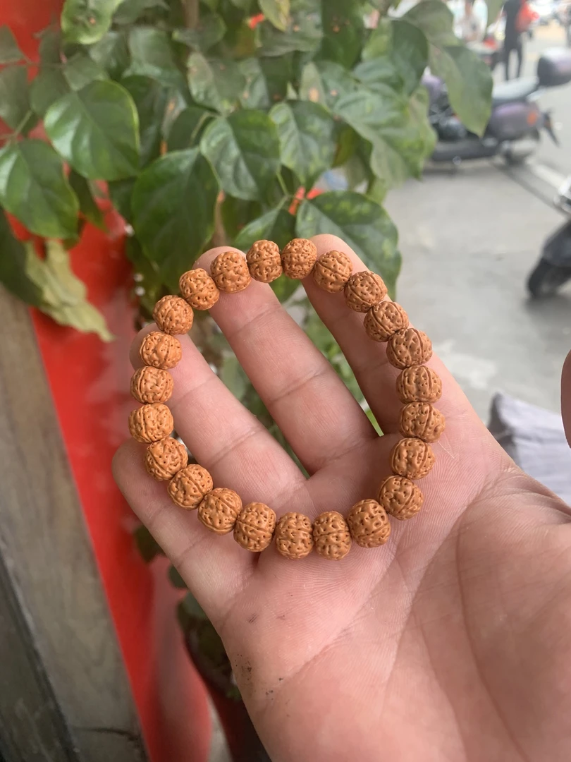小金刚菩提手串盘龙纹入门款文玩盘玩单圈佛珠