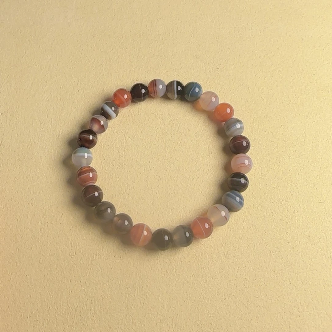 玛瑙/玉髓手链未镶嵌馨**贝