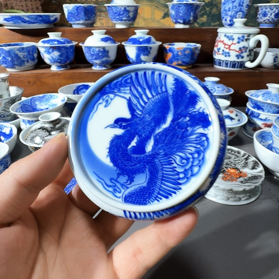 泥塑盖置手工手绘