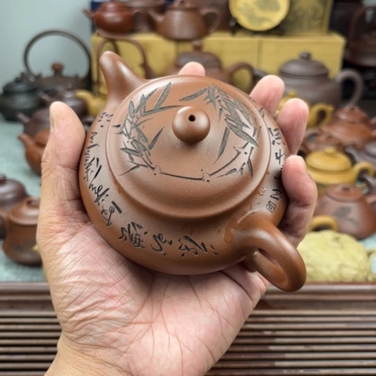 茶壶紫砂萧****1紫砂壶微瑕