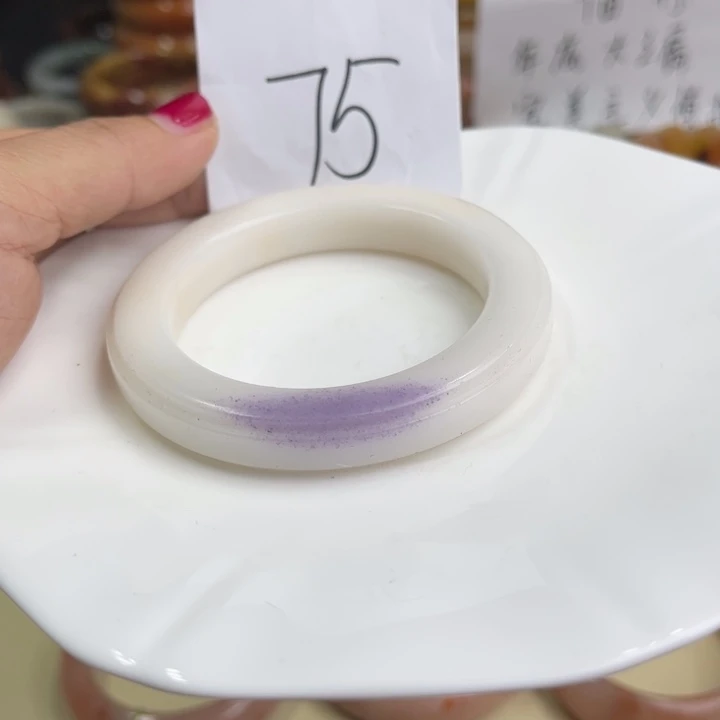 石英质玉圈口55.7未镶嵌