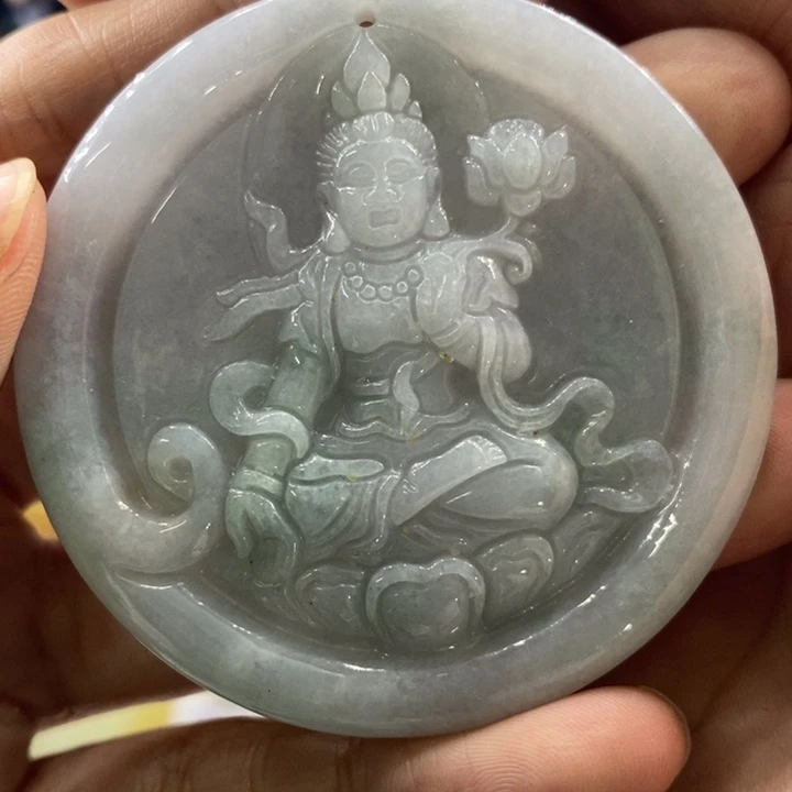 何***i翡翠未镶嵌吊坠(不含链)2668