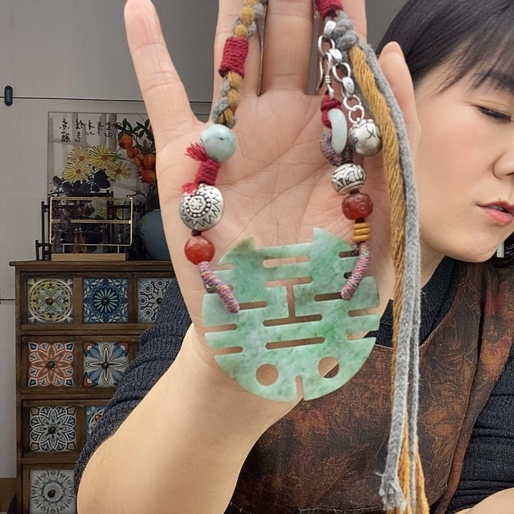 翡翠项链未镶嵌项链