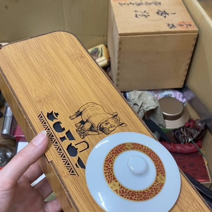 瓷片哈哈中古工艺品一件