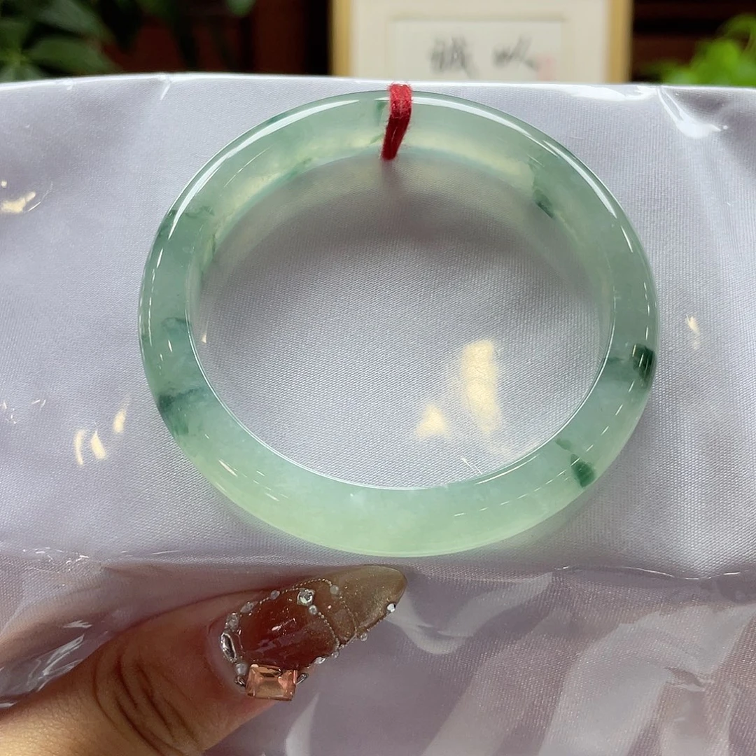 翡翠未镶嵌手镯5号