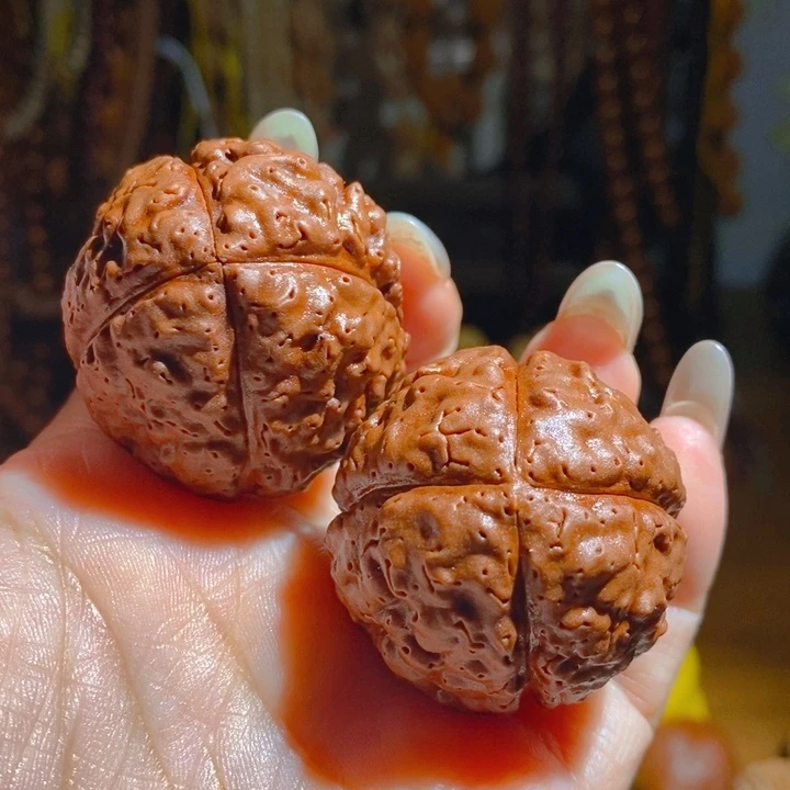 野生四瓣大金刚手把件3741