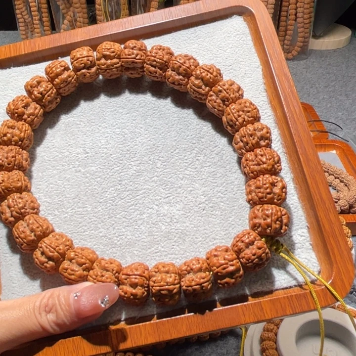 金刚菩提吊坠巴*玉如意梅花手持