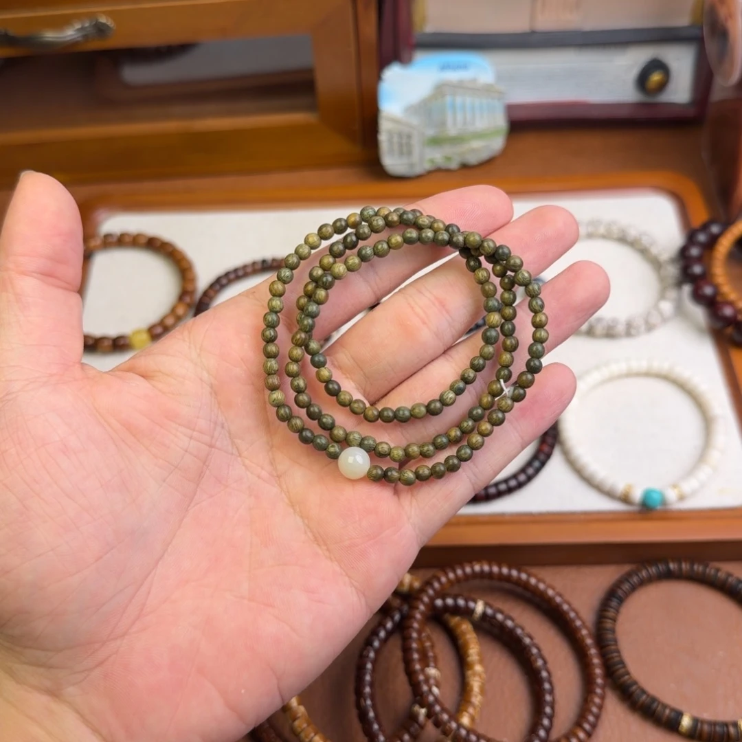 维腊木（绿檀）手串/手链