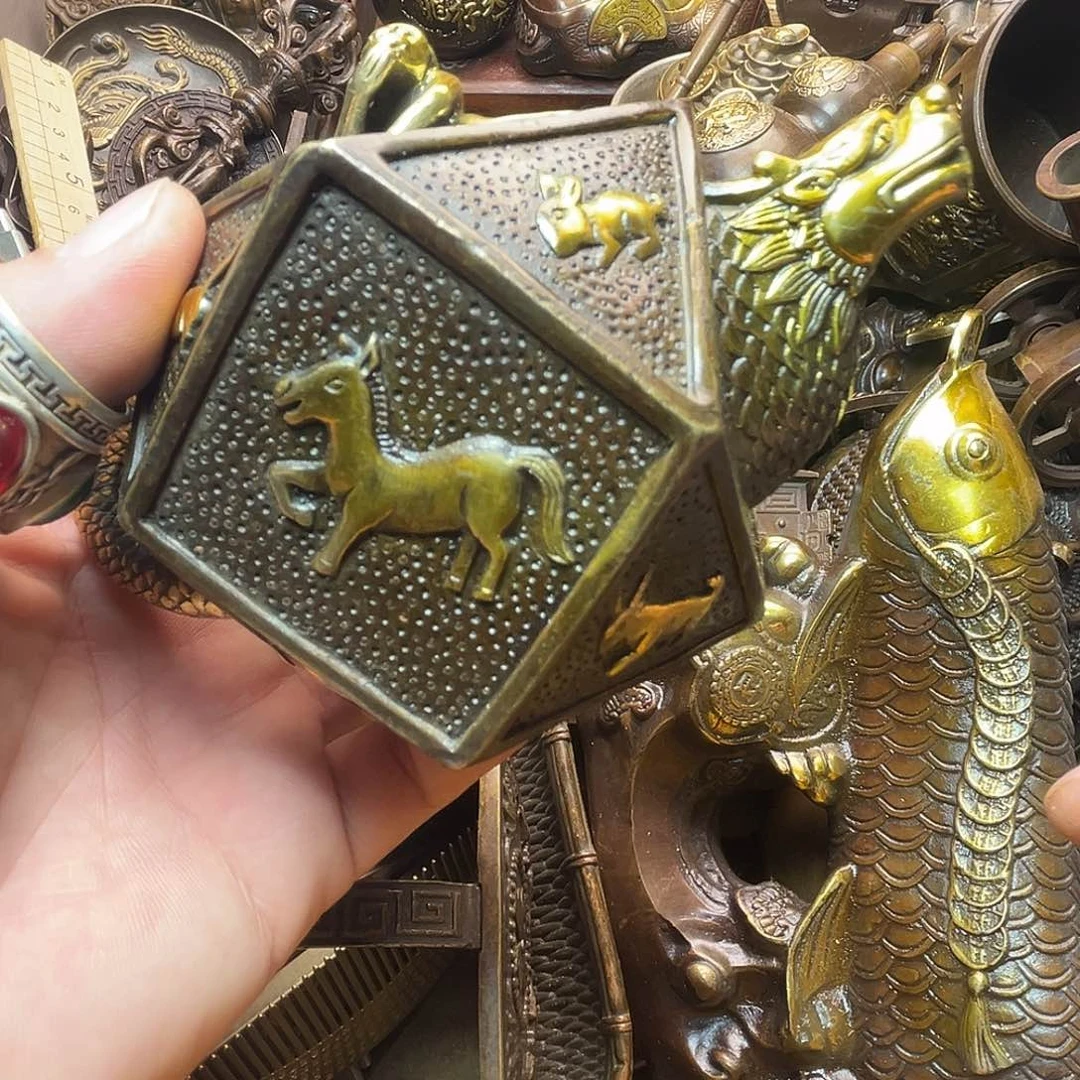 精美铜器收藏品等