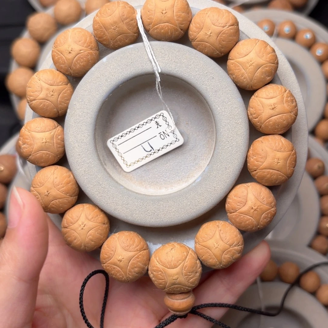 凤眼菩提吊坠前***锦麒麟手串17