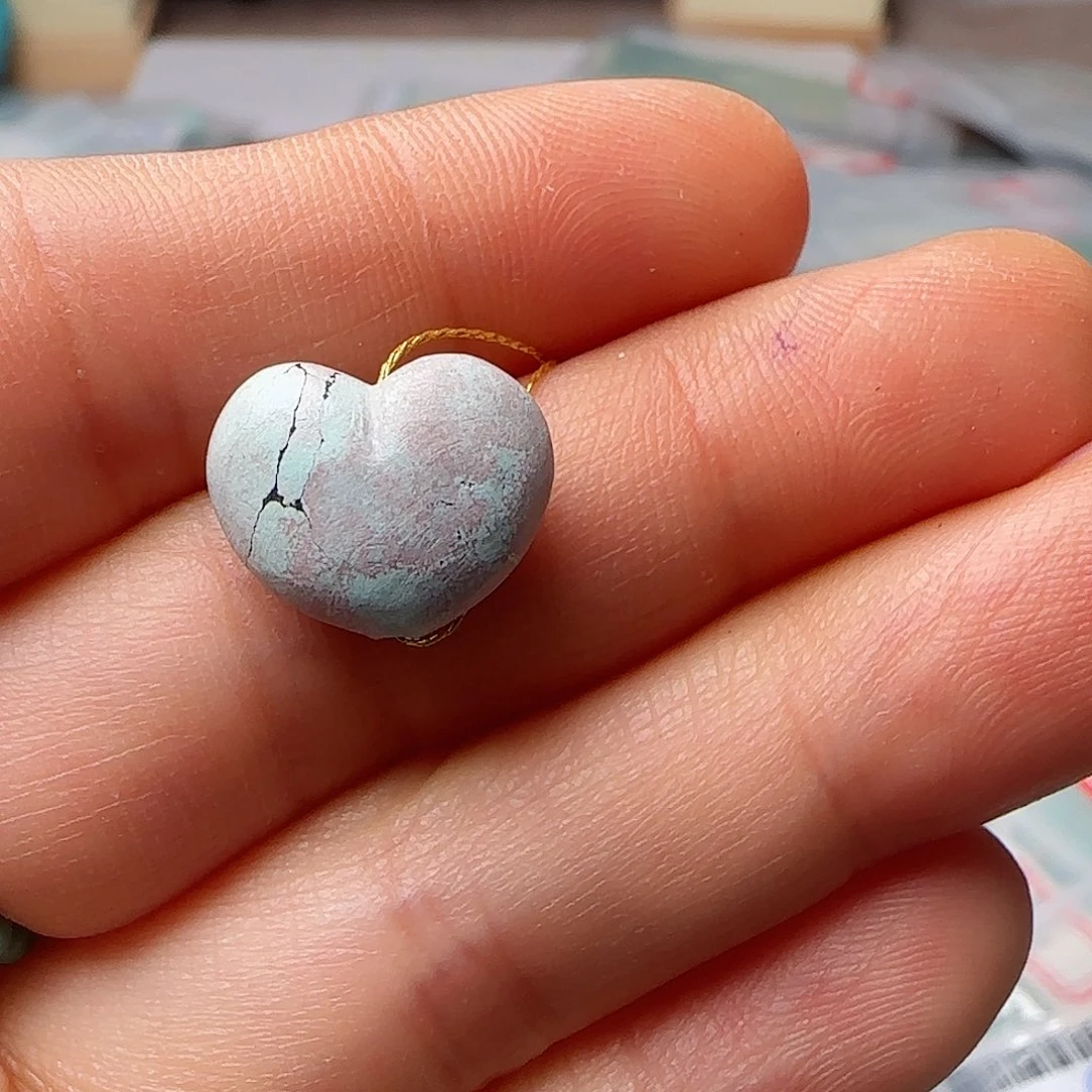 绿松石珠宝半成品未镶嵌