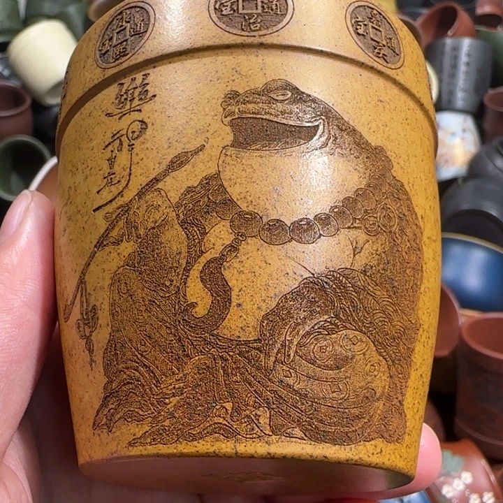 茶杯紫砂全手工紫砂