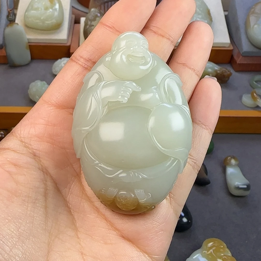 【闪购商品】和田玉颈饰未镶嵌传***手