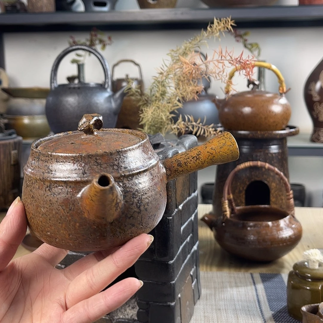 紫砂粗陶实用砂锅