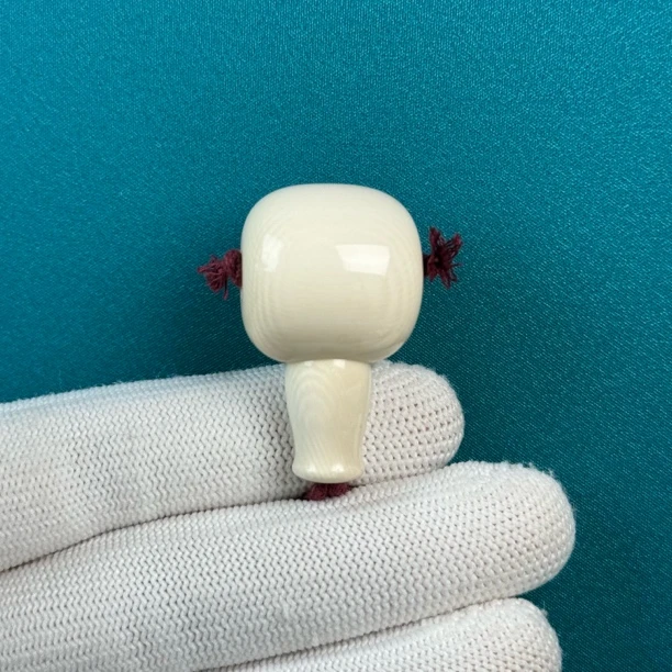 D47-97天然猛犸牙 【微牙线】藏式分体三通20.2*33.8mm支持复检