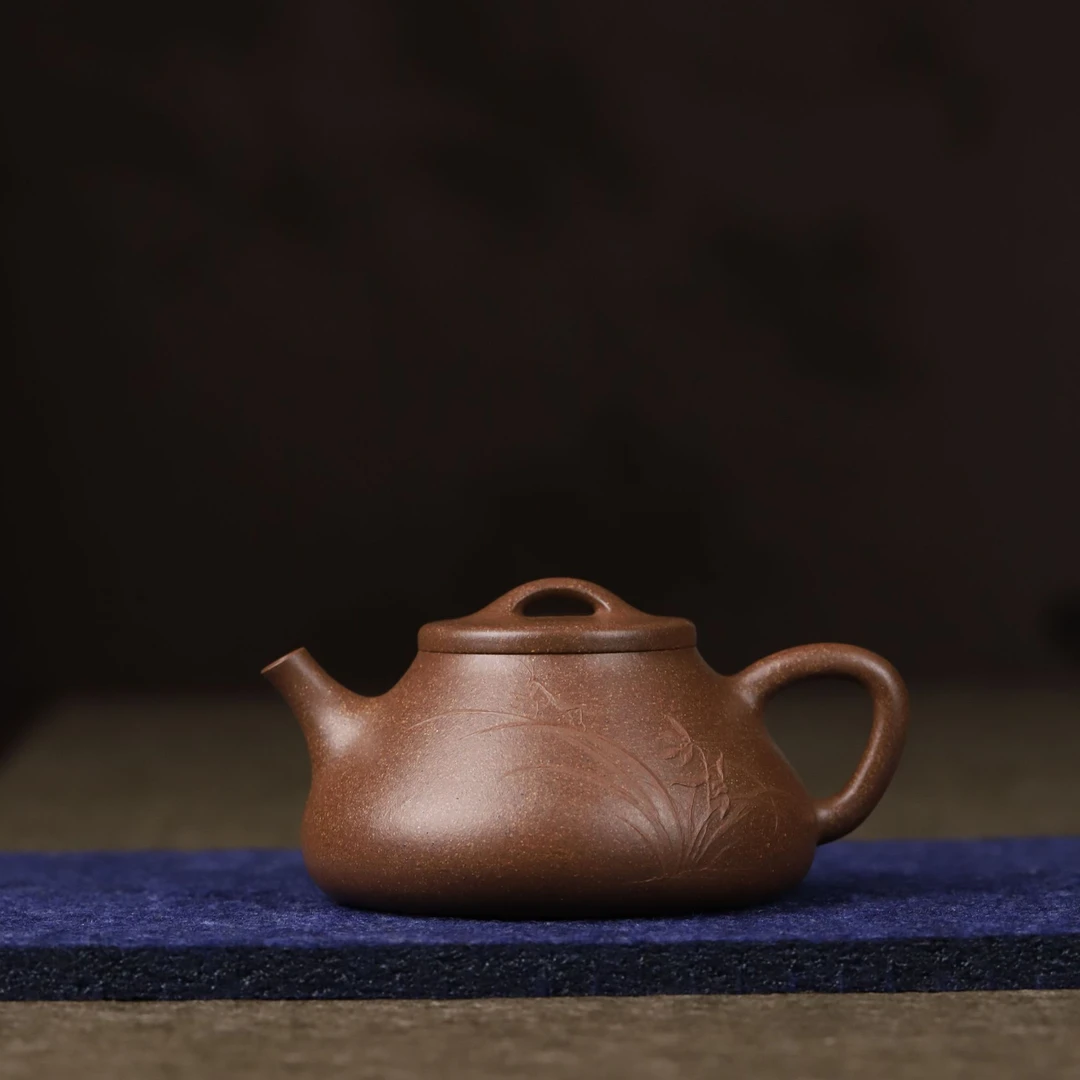 询价 许晟宵 小可 泥绘款 景宁堂出品 宜兴紫砂壶 全手工 120毫升