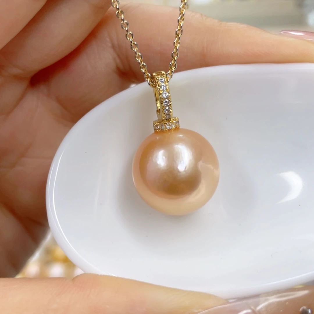 淡水珍珠未镶嵌吊坠(赠链)