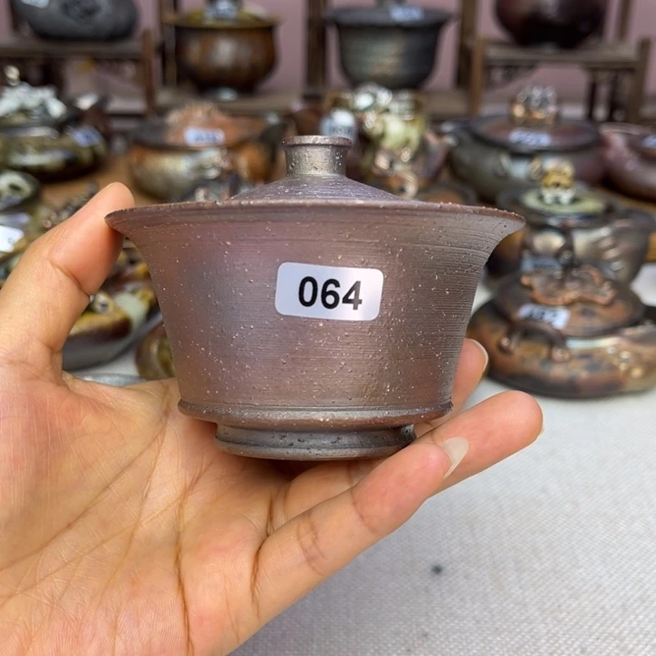 壶裸柴烧陶瓷茶器