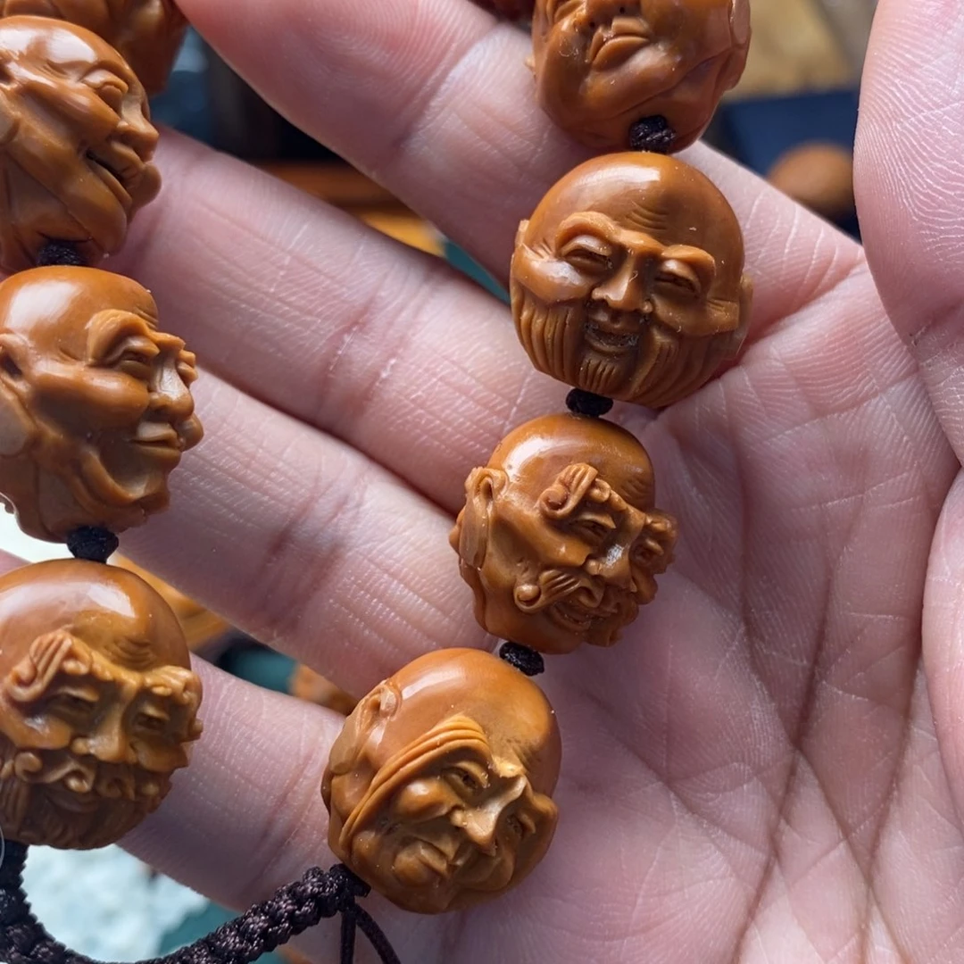 橄榄核吊坠你****了橄榄手串