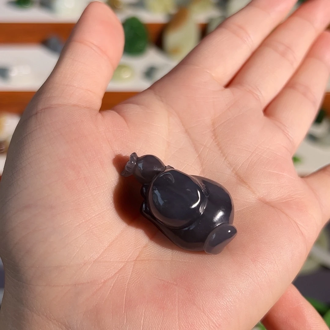 和田玉未镶嵌吊坠(不含链)