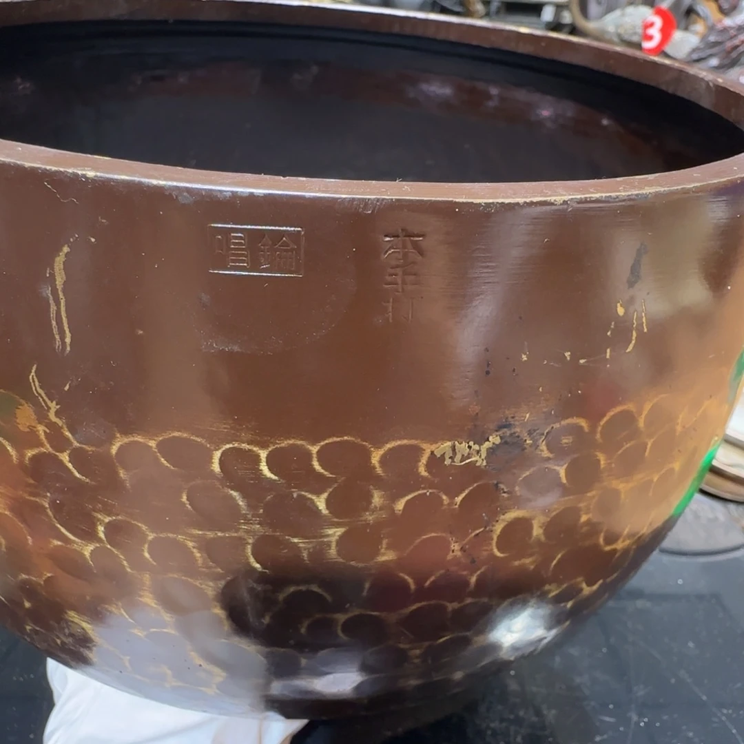 古月铜器工艺品摆件21.5