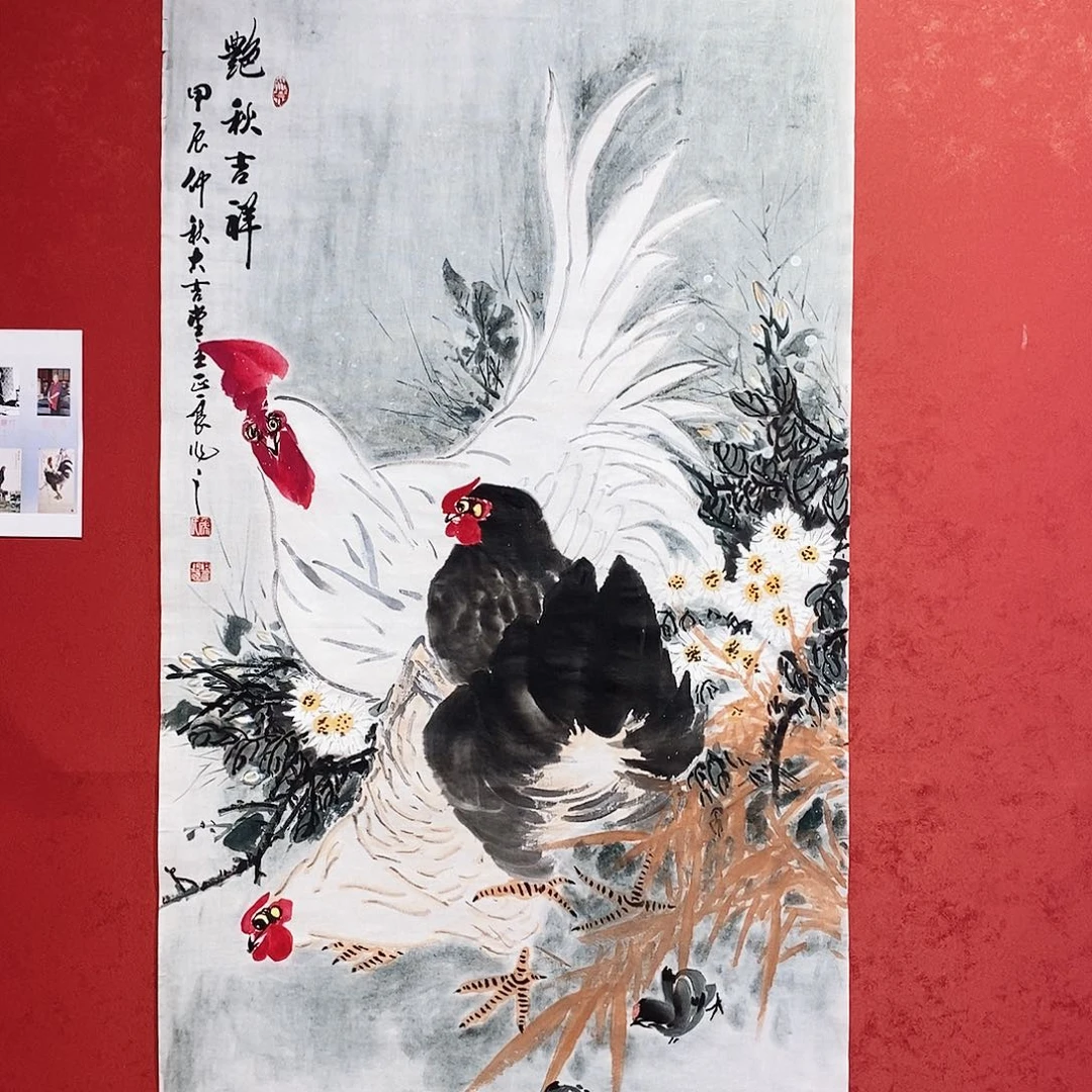 国画侯正良老师8平尺佳作