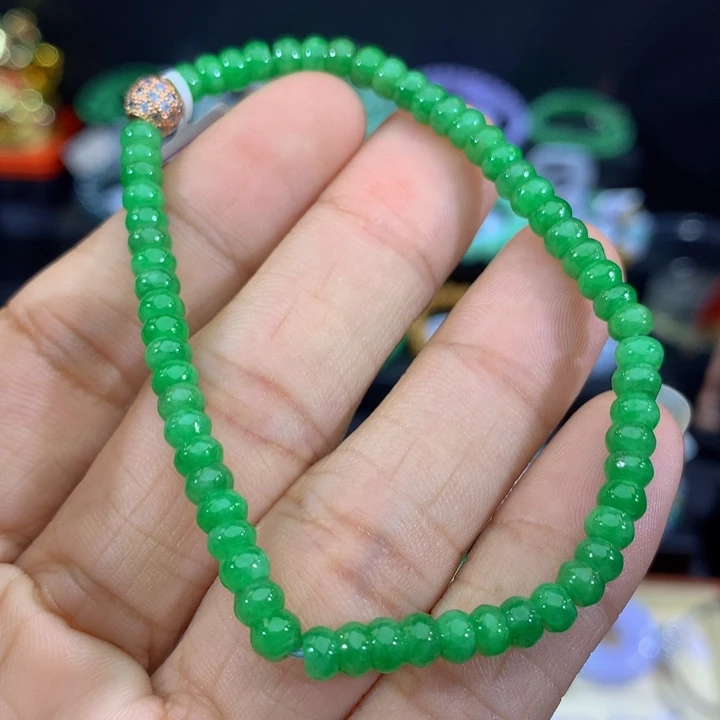 未镶嵌手链翡翠翡翠