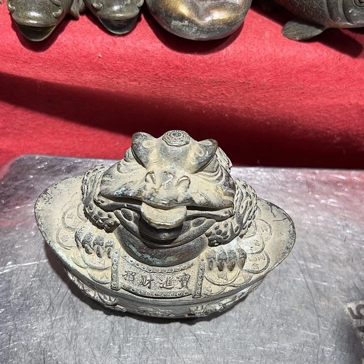 玥**人黄铜摆件工艺品摆件