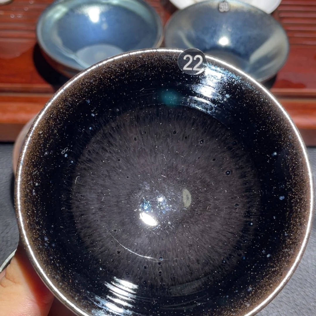 茶盏建盏双和龙窑柴烧