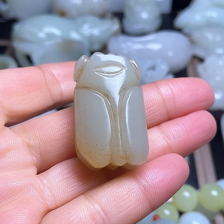 和田玉挂件未镶嵌