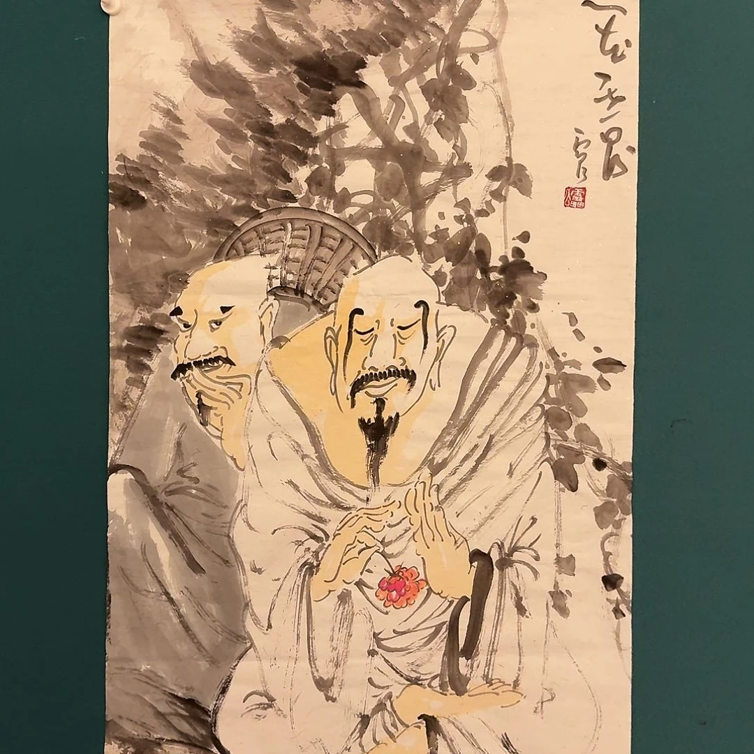 国画雷公老师作品画作