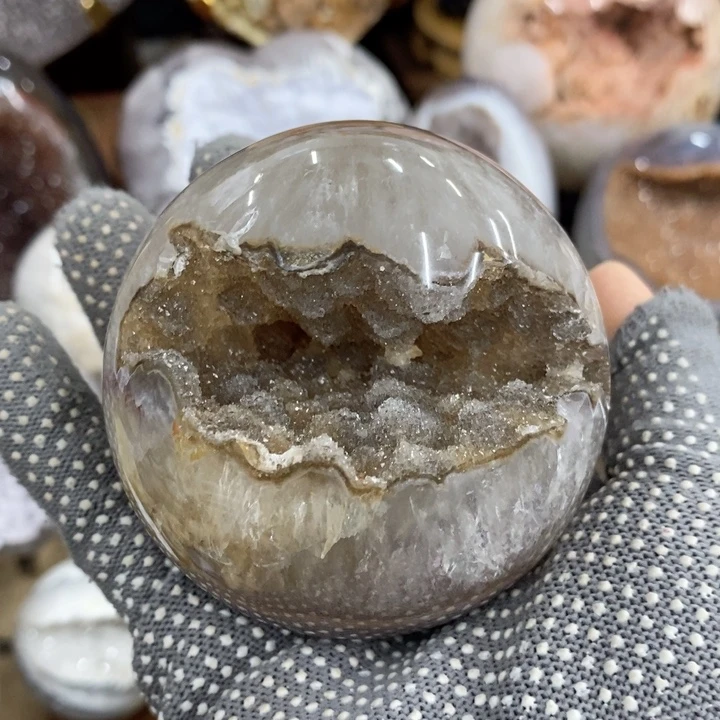 珠宝半成品紫晶未镶嵌