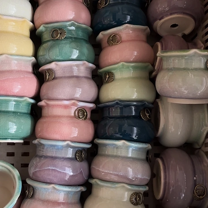 红陶发4个，非完美，介意慎拍