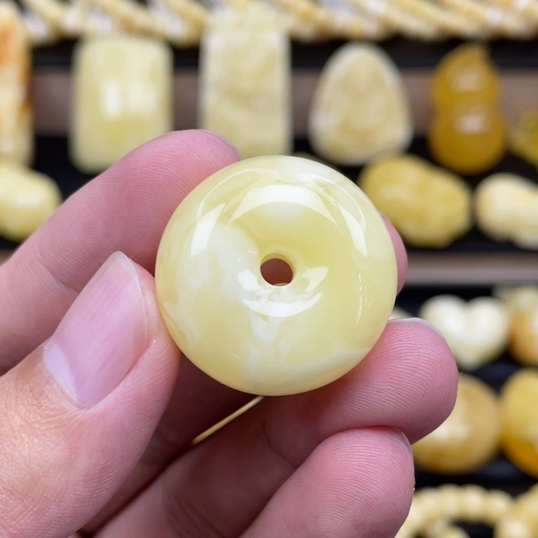 琥珀未镶嵌裸石琥珀蜜蜡