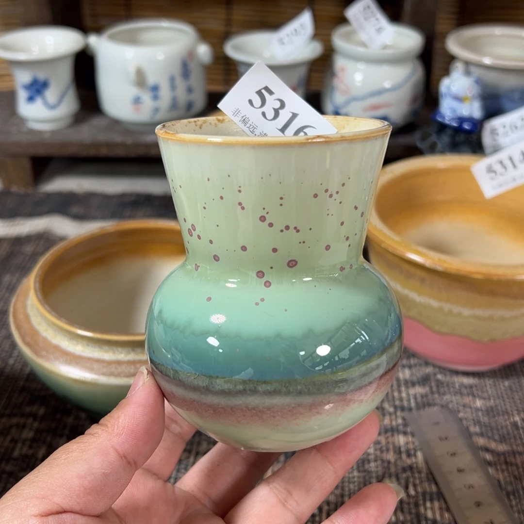 口6高9 景德镇手工花盆