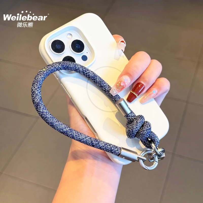 户外防盗手机挂绳短款可调节小众手腕带挂件ccd配饰手提手机链女