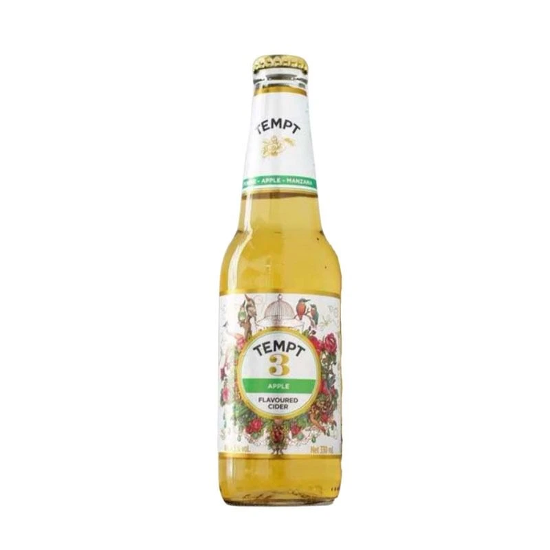 诱惑 15°P诱惑3号苹果味啤酒 330ml/瓶